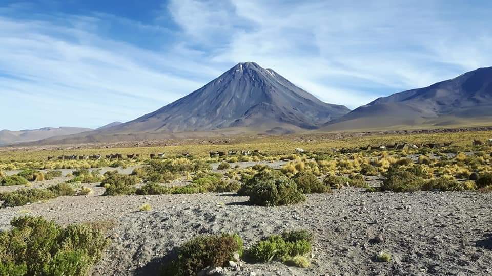 L'imponente vulcano Lincabur