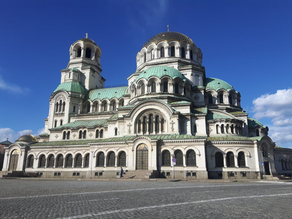 La famosa Cattedrale di Aleksandr Nevskij